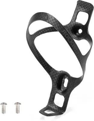 Produktbild von ROCKBROS Flaschenhalter Fahrrad, Voll Carbon Getränkehalter Ultraleicht hochfest robust passend für Mountainbike Rennrad und E Bike