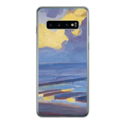 Produktbild von MuchoWow® Handyhülle Schutzhülle Hülle für Samsung Galaxy S10 Am Meer - Piet Mondrian Silikon Softcase Handy Hülle - Handytasche