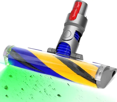 Ersatzbürste für Dyson V7–V15, LED-Beleuchtung