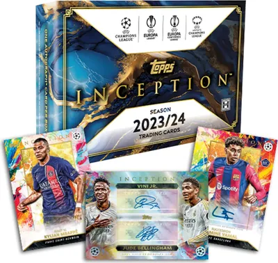 Produktbild von Topps Inception UEFA Club Competitions 2023/2024 - UCC 23/24 - Fußball Trading Cards / Sammelkarten