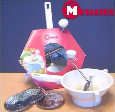 Obrázok produktu pre Metaltex Passeerzeef 20 cm RVS/Wit
