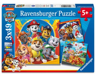 Produktbild von Kinderpuzzle 3x49 Teile - Paw Patrol