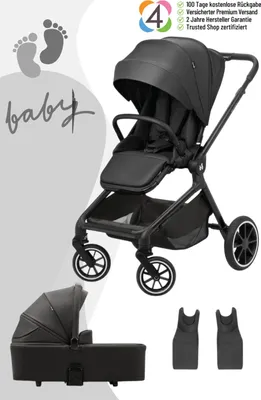 Produktbild von Hauck Kinderwagen Set Move N Care Set Black