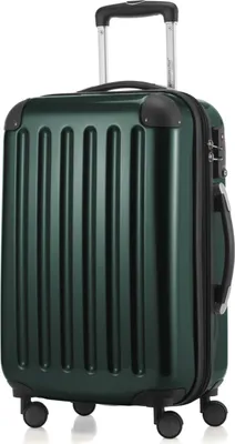 Obrázek produktu pro HAUPTSTADTKOFFER Alex - Příruční zavazadlo tvrdá skořepina kufr letadlo rozšiřitelná kabina trolley Carry-On Příruční zavazadlo Hardcase, 4 kolečka, 55 cm, 42 L, lesní zelená