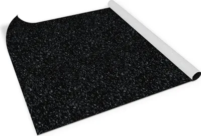 Produktbild von Klassischer schwarzer boden– Möbelfolie selbstklebend – PVC Klebefolie für Möbel – Küche – Schränke – Möbelrenovierungsfolie – Möbeldekorfolie – 100x50 cm