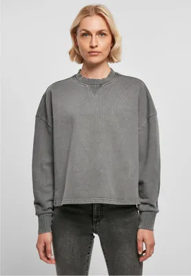 Produktbild von TB5033 - Ladies Heavy Terry Garment Dye Crewneck darkshadow 5XL