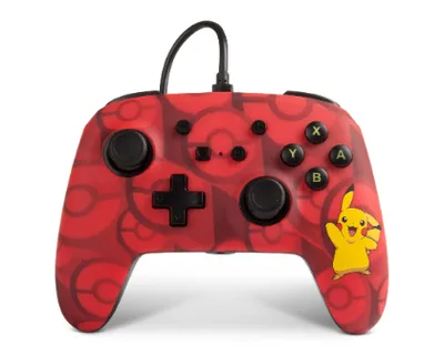 Obrázok produktu pre PowerA 1513777-01, Gamepad, Nintendo Switch, Tlačidlo štart, Kábel, USB, Červená