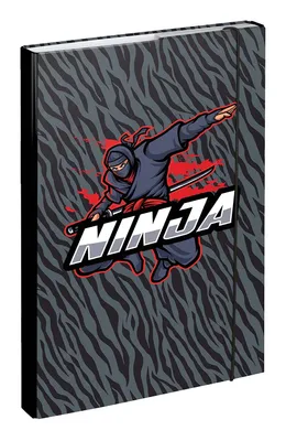 Immagine prodotto di BAAGL Schede per quaderni scolastici A4 Ninja