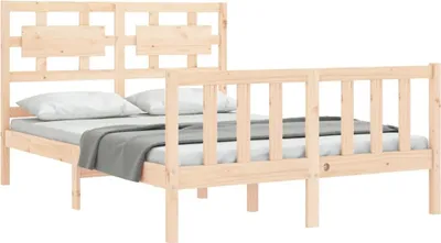 Obrázek produktu pro vidaXL Postel z masivu bez matrace 120x200 cm borovice