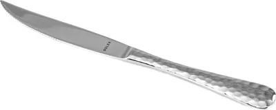 Produktbild von Solex Lena Besteckset Steakmesser 6 teilig für 6 Personen Hammerschlagoptik