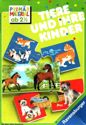 Produktbild von Tiere und ihre Kinder, Puzzle