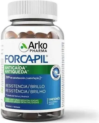 Zdjęcie produktu dla Arkopharma Forcapil przeciw wypadaniu włosów – 60 żelków