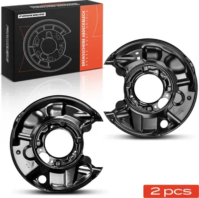 Image de Frankberg 2x tôle d'ancrage disque de frein essieu arrière des deux côtés pour Mercedes-Benz W203 C 180 CL203 S203 C209
