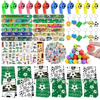 Produktbild von 122-teiliges Fußball-Party-Set für Kinder