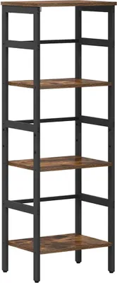 Immagine prodotto di vidaXL Libreria in rovere affumicato 40 x 29,5 x 115 cm materiale a base di legno