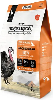 Immagine prodotto di Alimenti WIEJSKA ZAGRODA Tacchino Monoproteico 2 Kg