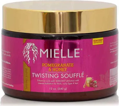 Produktbild von Mielle Organics Pomegranate & Honey Twisting Souffle 340g