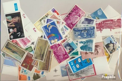 Produktbild von Briefmarken Südafrika 50 verschiedene Marken postfrisch