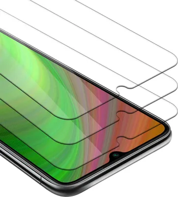 Produktbild von Cadorabo 3x Panzer Folie für Xiaomi Redmi Note 8T Schutzfolie in natur Folie Tempered Display-Schutzglas