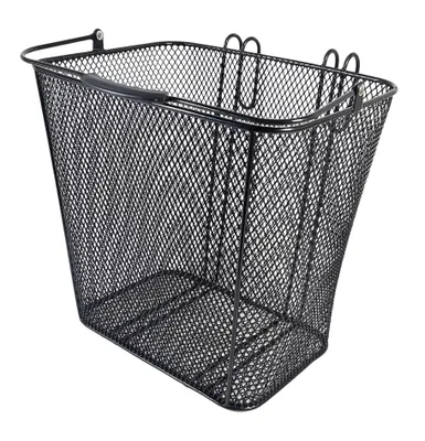 Produktbild von Fahrradkorb Gepäckträger Korb Seiten Hinten Metallkorb Einkaufskorb 22 Ltr Red Loon