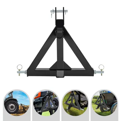 Produktbild von 3-Punkt-Anhängerkupplung mit 2 "-Empfänger für Kategorie 1 Traktor