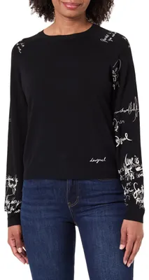 Produktbild von Desigual Damenpullover, Schwarz, Größe M