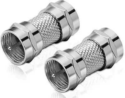 Produktbild von Adapter F-Stecker auf F-Stecker (2 Stück)