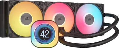 Produktbild von iCUE LINK TITAN 360 RX LCD RGB (schwarz)
