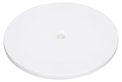 Drehteller 360° mit Stahlkugellagern, 22,8 cm, weiß