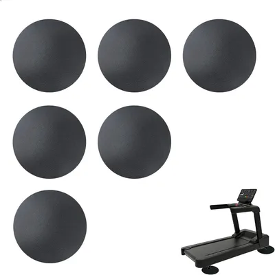 Imagen del producto de Juego de esterillas de fitness, de 6 mm de grosor, con 6 unidades, antideslizantes, para entrenamiento en casa