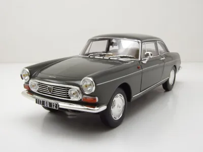 Produktbild von Norev 184834 Peugeot 404 Coupe 1967 grau 1:18