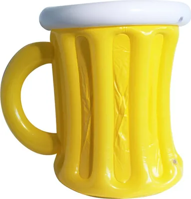 Produktbild von Aufblasbar Bierglas ca. 63 cm mit Schaumkrone