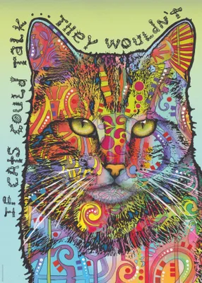 Produktbild von Heye Puzzle If Cats Could Talk, 1000 Teile, 1000 Stück(e), Kunst