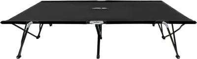 Produktbild von VidaXL 47760, Lounge, Gepolsterter Sitz, Stoff, Polyester, Schwarz, 1250 mm, 1930 mm