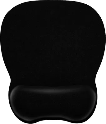 Productafbeelding van Muismat met Polssteun - Ergonomic Mouse Pad - Gaming Mousepad - Zwart