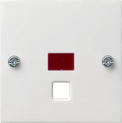 Produktbild von GIRA 063803 Abdeckung+KF groß Zugsch. /-taster System 55 Reinweiß glänzend