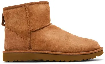 A single UGG boot shown from the side on a white background.