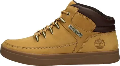 Image de Timberland Davis Square Hiker  Chaussures à lacets Hautes - Jaune - Taille 40