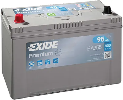 Produktbild von EXIDE Premium Starterbatterie 12V 95Ah 800A/EN Korean B1 D31 für Auto LKW Batterie