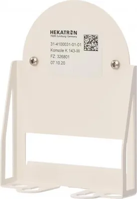 Produktbild von Hekatron Konsole für Monatge K 143-W direkt auf Türzarge 31-4100031-01-01