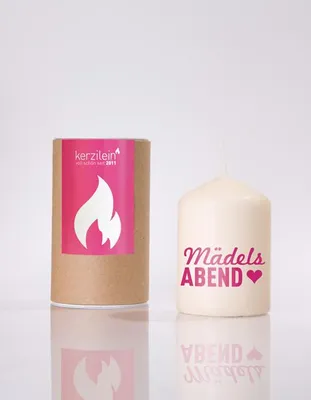 Produktbild von Flämmchen, pink "Mädelsabend"