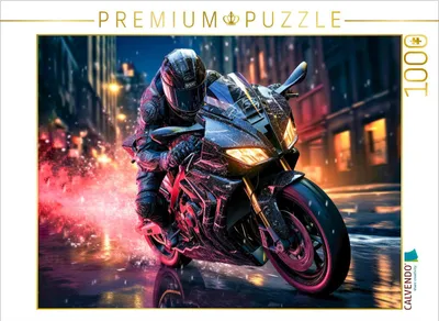 Produktbild von Calvendo Motorräder - Foto-Puzzle', 1000 Teile, 1000 Stück(e), Fahrzeuge, 14 Jahr(e)