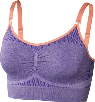 Produktbild von Damen Fitness-Seamless-Sport-Bustier - Seamless Lila, S 36/38 (Farbe: Seamless Lila, Größe: S 36/38)