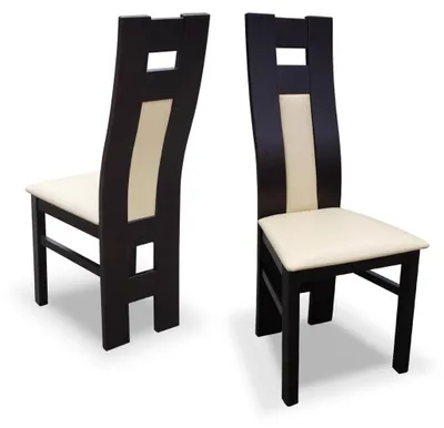 Obrázek produktu pro Holzstuhl Set 1x Massivholz Stuhl Esszimmerstuhl Designer Stühle Esszimmerstühle