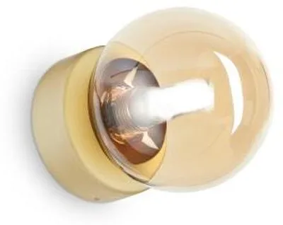 Produktbild von Zeitgenössische Wandleuchte Perlage Metall Messing Licht G9 15W 3000K Ip20