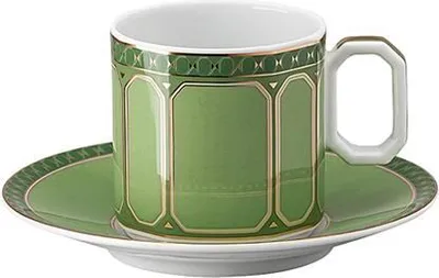 Produktbild von Swarovski x Rosenthal Espressotasse 2-tlg. Fern 10570-426349-14715
