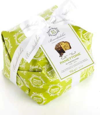 Produktbild von Brontedolci, Panettone mit Pistazien, aus Sizilien, 750g.