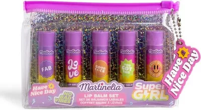 Produktbild von Martinelia Lippenbalsam-Set für Kinder Supergirl Set 5 Lippenstifte