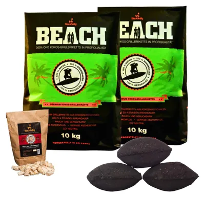 Productafbeelding van Kokosnoot Grillbriketten voor BBQ en Smoker
