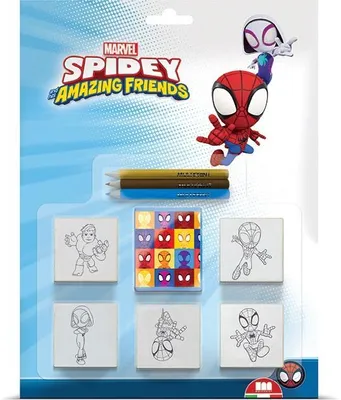Immagine prodotto di Spidey - set di 5 timbri - Multiprint